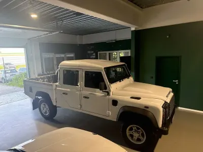 Gebraucht Land Rover Defender 122 PS (89 kW) 2015 Weiß SUV