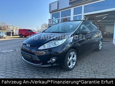 Gebraucht Ford Fiesta Titanium 97 PS (71 kW) 2010 Schwarz Kleinwagen