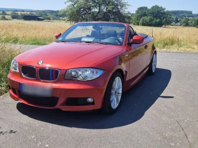 Brugt BMW 118 Cabriolet 143 HK (105 kW) 2010 Rød Cabriolet