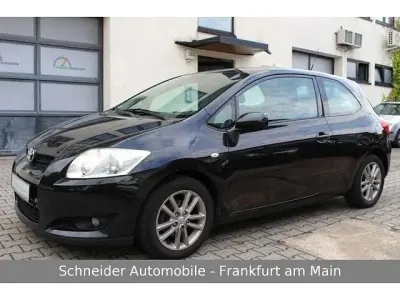 Gebraucht Toyota Auris 97 PS (71 kW) 2008 Schwarz Kleinwagen