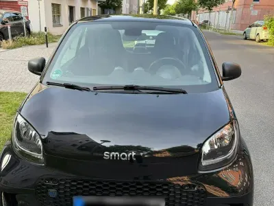 Gebraucht Smart ForTwo Coupé Passion 60 kW (82 PS) 2021 Schwarz Kleinwagen