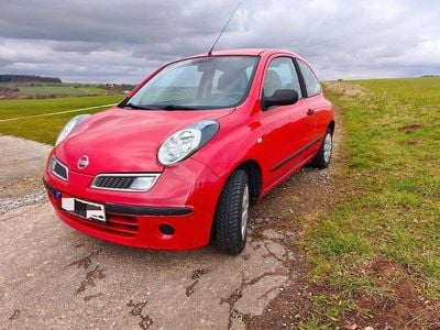 Gebraucht Nissan Micra Visia 65 PS (47 kW) 2008 Rot Limousine