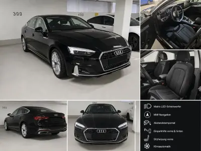Używany Audi A5 Sportback 204 KM (150 kW) 2023 Czarny Hatchback