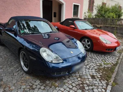 Gebraucht Porsche Boxster S 260 PS (191 kW) 2001 Blau Cabrio