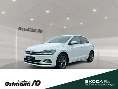 Gebraucht VW Polo Highline 95 PS (69 kW) 2021 Weiß Kleinwagen