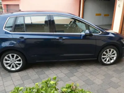 Gebraucht VW Golf Sportsvan Highline 150 PS (110 kW) 2015 Blau Van / Kleinbus