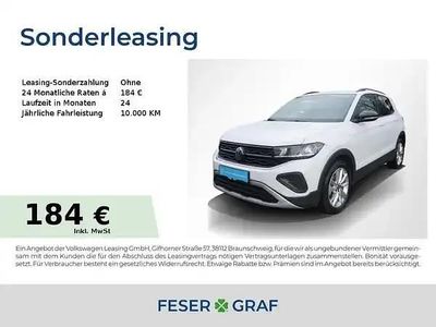Gebraucht VW T-Cross Goal 95 PS (69 kW) 2025 Pure white SUV