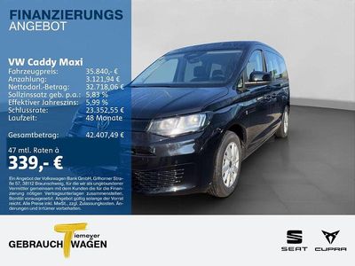 Usata VW Caddy Maxi Basis 122 CV (89 kW) 2025 Grigio Monovolume