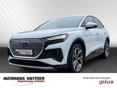 Gebraucht Audi Q4 Sportback e-tron Advanced 219 kW (299 PS) 2022 Gletscherweiß metallic SUV