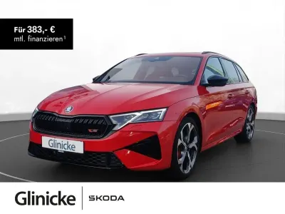 Brugt Skoda Octavia RS 265 HK (194 kW) 2025 Rød Stationcar