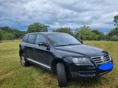 Gebraucht VW Touareg R 174 PS (127 kW) 2005 Schwarz SUV