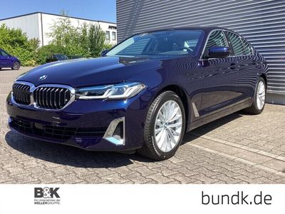 gebraucht BMW 530 530 d Limousine Luxury Line Navi Laserlicht AHK Len Bluetooth HUD Vollleder Klima