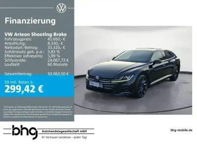 Usata VW Arteon R-line 200 CV (147 kW) 2023 Nero Station wagon