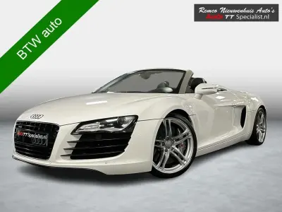 Używany Audi R8 Spyder Sport 430 KM (316 kW) 2011 Biały Kabriolet