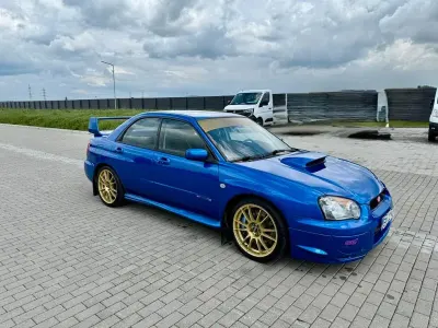 Gebraucht Subaru Impreza 360 PS (264 kW) 2003 Blau Limousine
