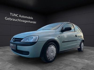Gebraucht Opel Corsa Basis 58 PS (42 kW) 2002 Grün Kleinwagen