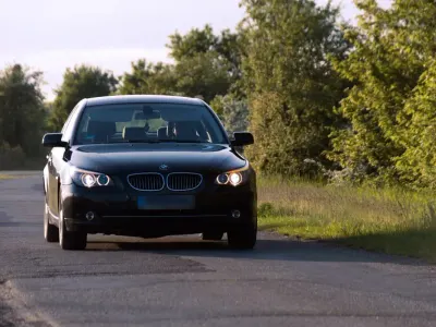 Używany BMW 530 272 KM (200 kW) 2008 Niebieski Sedan/Limuzyna