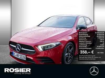 Gebraucht Mercedes A200 AMG line 164 PS (120 kW) 2022 Manufaktur patagonienrot Limousine