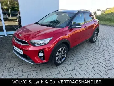 Gebraucht Kia Stonic Vision 120 PS (88 kW) 2019 Signal rot metallic SUV