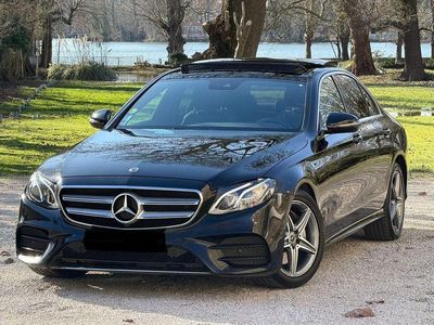 Gebraucht Mercedes E220 AMG line 194 PS (142 kW) 2020 Schwarz Limousine