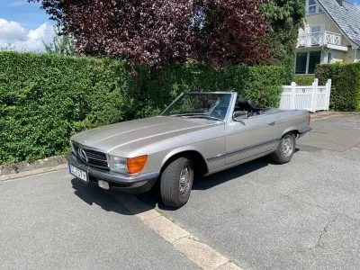 Gebraucht Mercedes SL280 185 PS (136 kW) 1985 Gold Cabrio