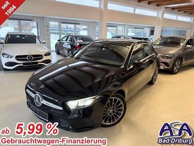 Brugt Mercedes A200 Progressive 150 HK (110 kW) 2021 Sort Sedan