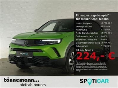 Second-hand Opel Mokka 136 CP (100 kW) 2024 Verde SUV