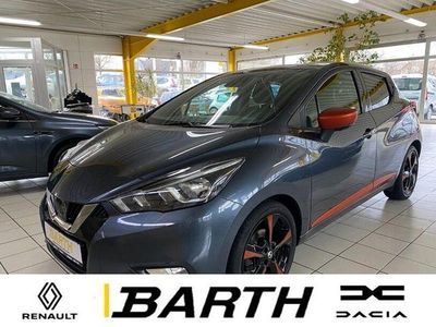 Gebraucht Nissan Micra Tekna 103 PS (75 kW) 2017 Grau Kleinwagen