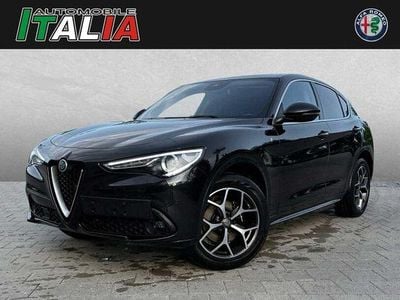 Schwarz Gebraucht 2021 Alfa Romeo Stelvio Lusso SUV | 36.190 € (Teuer)