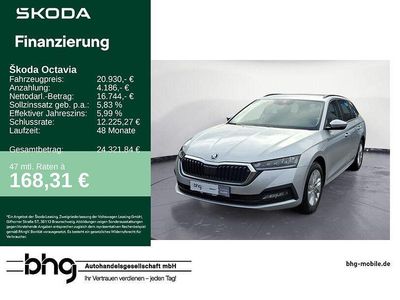 Gebraucht Skoda Octavia 116 PS (85 kW) 2022 Silber Kombi