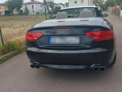 Gebraucht Audi Cabriolet 211 PS (155 kW) 2010 Schwarz Cabrio