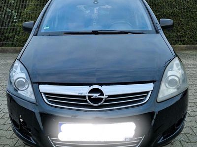 Gebraucht Opel Zafira 150 PS (110 kW) 2010 Schwarz Van / Kleinbus