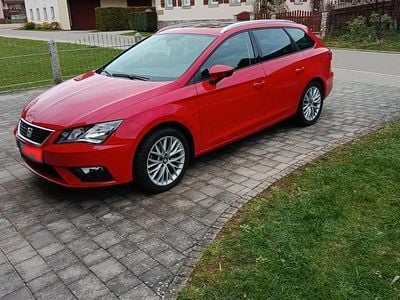 Gebraucht Seat Leon ST Style 131 PS (96 kW) 2020 Rot Kombi