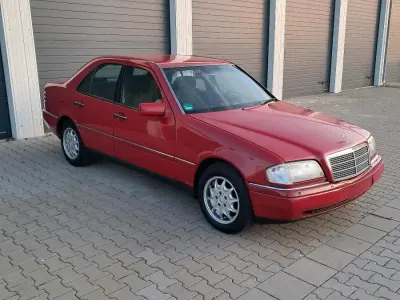 Brugt Mercedes C230 150 HK (110 kW) 1996 Rød Sedan