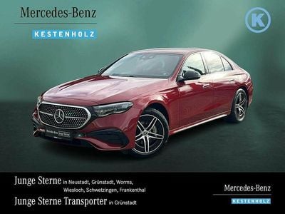 Manufaktur patagonienrot Gebraucht 2024 Mercedes E300 AMG Limousine | 65.990 € (Etwas zu teuer)