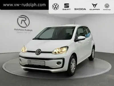 Begagnad VW up! move up! 65 HK (47 kW) 2022 Vit Halvkombi