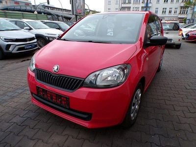 Begagnad Skoda Citigo Active 60 HK (44 kW) 2016 Röd Halvkombi