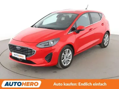 Używany Ford Fiesta Titanium X 125 KM (91 kW) 2022 Czerwony Hatchback