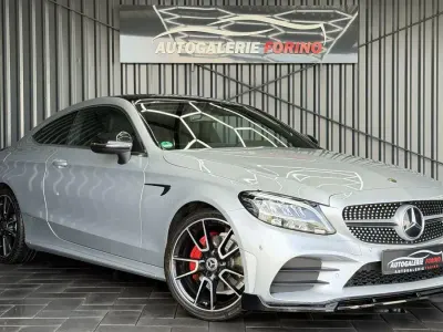 Gebraucht Mercedes C200 AMG 184 PS (135 kW) 2018 Silber Coupé