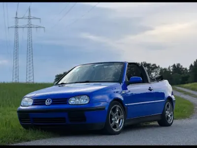 Gebraucht VW Golf Cabriolet 116 PS (85 kW) 1998 Blau Cabrio