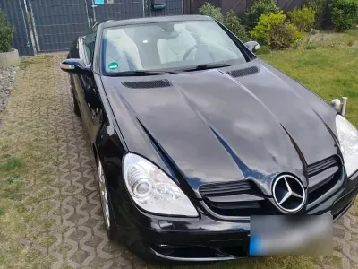 Gebraucht Mercedes SLK200 163 PS (119 kW) 2005 Schwarz Cabrio