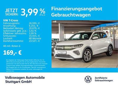 Gebraucht VW T-Cross R-line 150 PS (110 kW) 2024 Pure white SUV