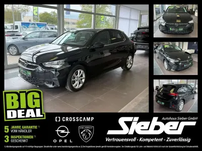 Gebraucht Opel Corsa Elegance 101 PS (74 kW) 2021 Diamant schwarz/karbon schwarz Kleinwagen