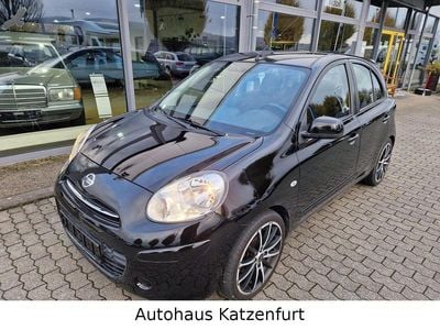 Gebraucht Nissan Micra Acenta 80 PS (58 kW) 2011 Schwarz Kleinwagen