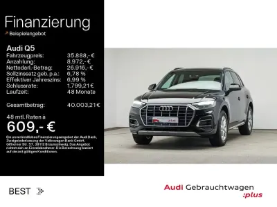 Gebraucht Audi Q5 S-Line 204 PS (150 kW) 2022 Brillantschwarz SUV