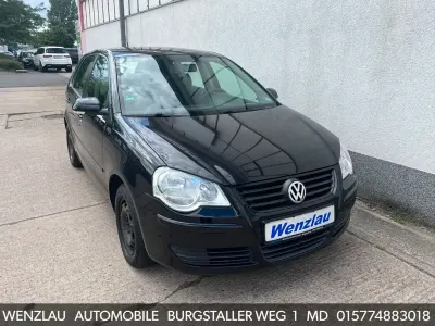 Gebraucht VW Polo Comfortline 69 PS (50 kW) 2008 Schwarz Kleinwagen