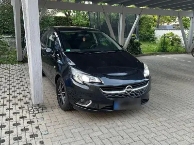 Usado Opel Corsa 116 CV (85 kW) 2016 Negro Utilitario