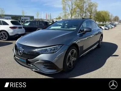 Gebraucht Mercedes EQE500 AMG 300 kW (408 PS) 2024 Metalliclack selenitgrau Limousine