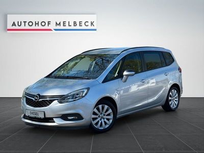 Gebraucht Opel Zafira Edition 120 PS (88 kW) 2017 Silber Van / Kleinbus