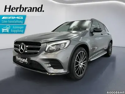 Gebraucht Mercedes GLC300 AMG line 245 PS (180 kW) 2019 Selenitgrau  metalliclack SUV